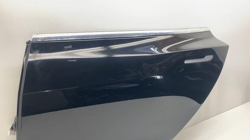 ⭕ 2017-2020 Tesla Model 3 Rear Driver Side Door Shell Panel Left LH Black - PBSB