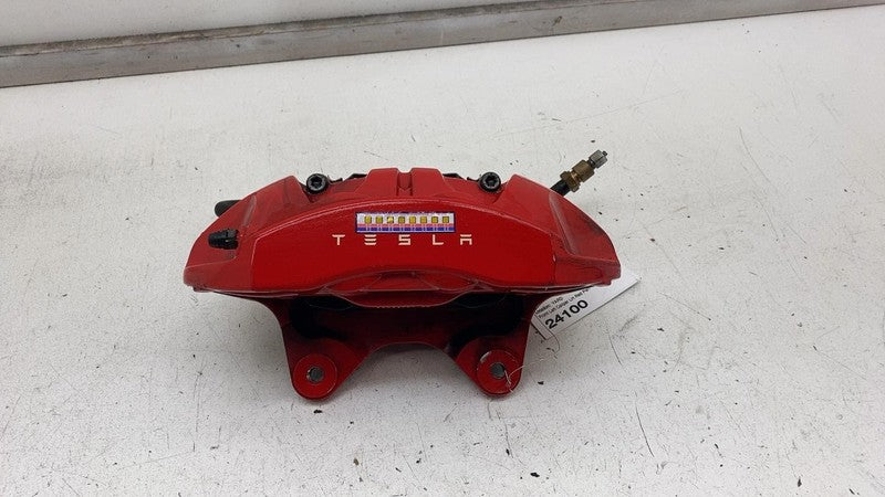 ⭕ 2017-2023 Tesla Model 3 Front Driver Side Performance Brake Caliper Red Left