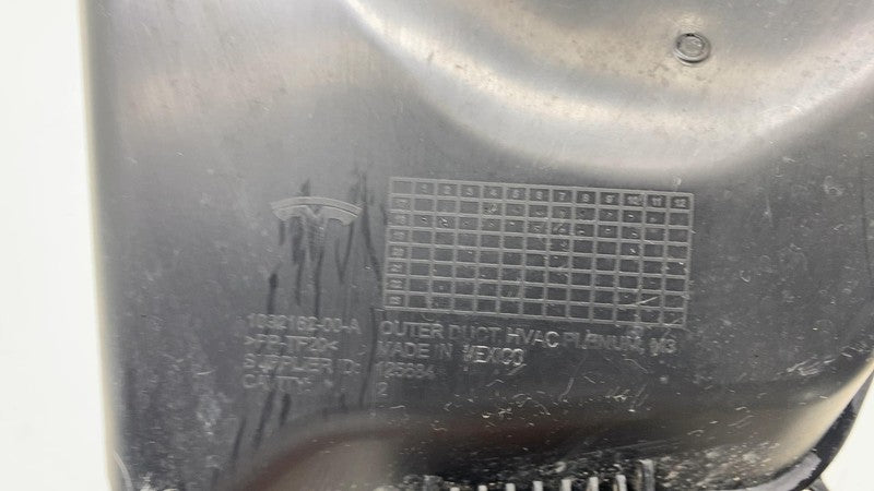 ⭕17-23 Model 3 Air Conditioning Inner Duct HVAC Heater Plenum Cabin 11