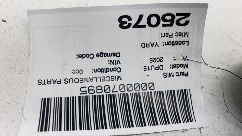 ⭕ 2025 Ram 1500 SST Front Left Hood Nameplate Emblem Chrome Insert LH