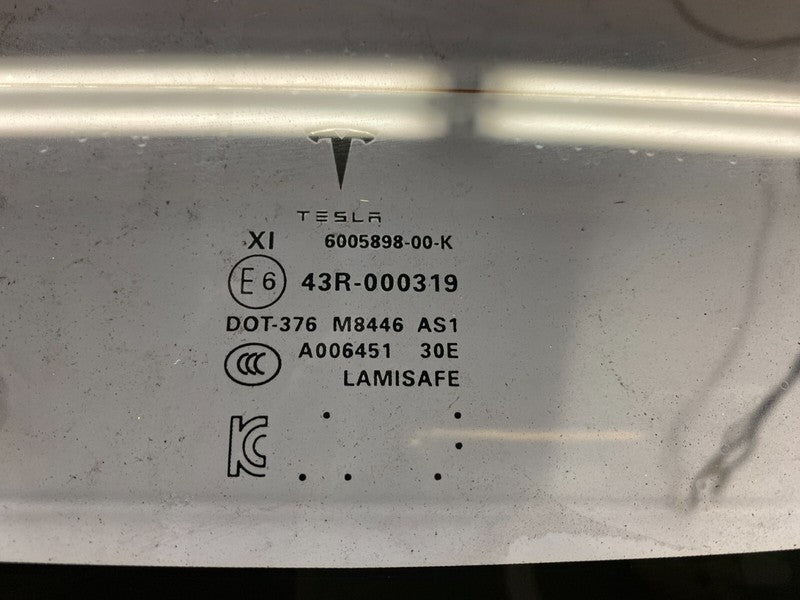 ⭕ 2016-2020 Tesla Model S Rear Tailgate Hatch Panel w/ Liftgate Glass