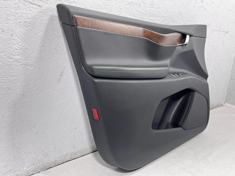 ⭕ 16-20 Model X Front Left Door Panel Trim Card Cover w/ Molding LH 10
