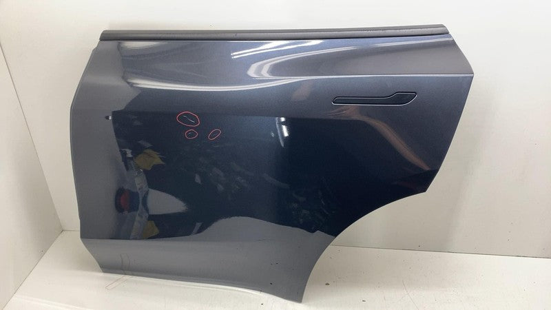 ⭕ 20-24 Tesla Model Y MY Rear Driver Side Door Shell Panel Left OEM Gr
