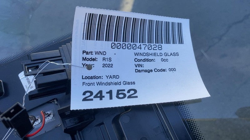 PT00002107 L ⭕ 2022-2024 Rivian R1T R1S Front Windshield Glass w/o Camera Module PT00002107-L