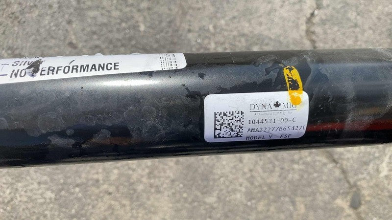 ⭕ 20-24 Model Y Front Subframe Crossmember Cradle w/ Stabilizer Bar 10