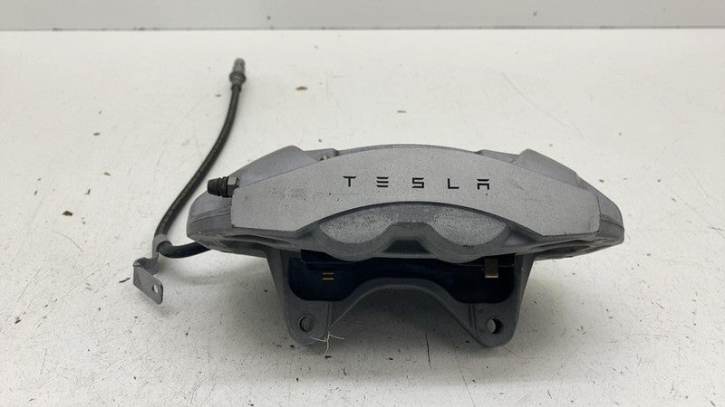 ⭕ 2017-2023 Tesla Model 3 Front Left Caliper w/ Brake Hose Line LH 104