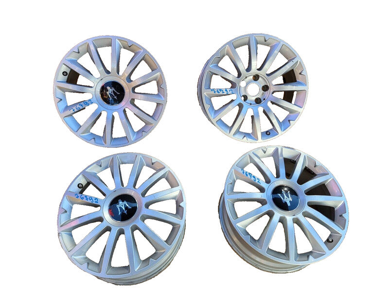 670010977 2014 2015 2016 Maserati Ghibli SET of 4 Wheel Rim 18" inch 7.5x18 Assy 670010977