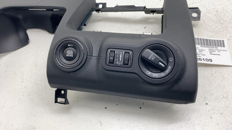 ⭕ 2014-2020 Maserati Ghibli Lower Dashboard Knee Trim Panel w/ Switch