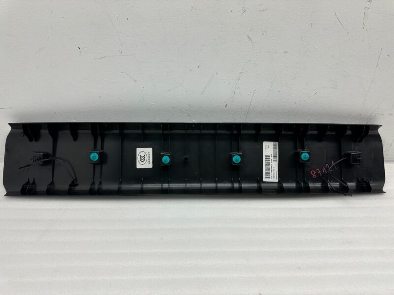 100820300E 2012-2020 Tesla Model S MS Sunroof Headliner Panoramic Roof Bow Trim Cover Black