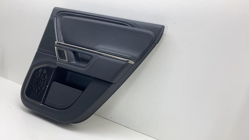 PT00001245 ⭕2022-2024 Rivian R1T R1S Rear Right Door Panel Trim Card Cover Black PT00001245