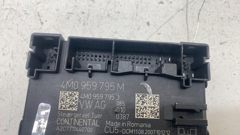 4M0 959 795 M ⭕ 19-23 Audi E-Tron Rear Left Driver Side Door Control Module Unit LH 4M0959795M