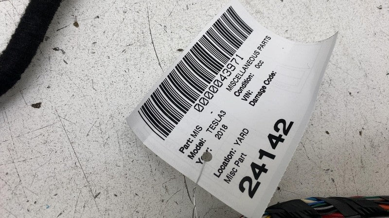 ⭕ 2017-2019 Tesla Model 3 Front Left Door Wiring Harness Cable Wire 10