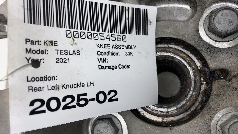 142041500G 2021-2024 Tesla Model S Rear Left Spindle Knuckle Wheel Hub w/ Rotor Shield LH