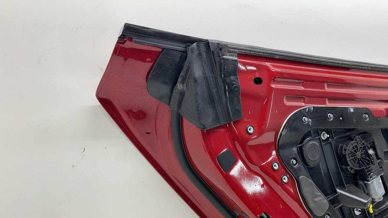 ⭕ 2017-2020 Tesla Model 3 M3 Rear Driver Side Door Shell Panel Left LH Red PPMR