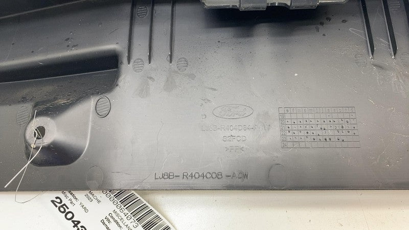 LJ8BR404C08ACW ⭕ 21-24 Mustang Mach-E Trunk Lock Sill Scuff Plate Trim Cover LJ8B-R404C08-ACW