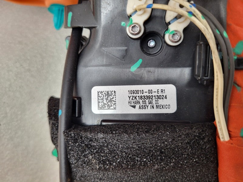 109301000E ⭕17-20 Model 3 HV Charge Port Inlet Wiring Harness w/ Release Cable 1093010-00-E