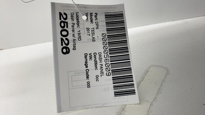 16-20 Tesla Model S Dashboard Instrument Panel Dash Top Pad Cover 1060