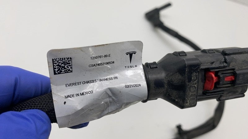 125076100E 2024 2025 Tesla Cybertruck Front Chassis Wiring Harness Cable Wire 1250761-00-E