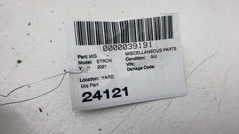 4KL 971 106 J ⭕ 20-22 Audi E-Tron Quattro Drive Motor Battery Pack Charging Port 4KL971106J