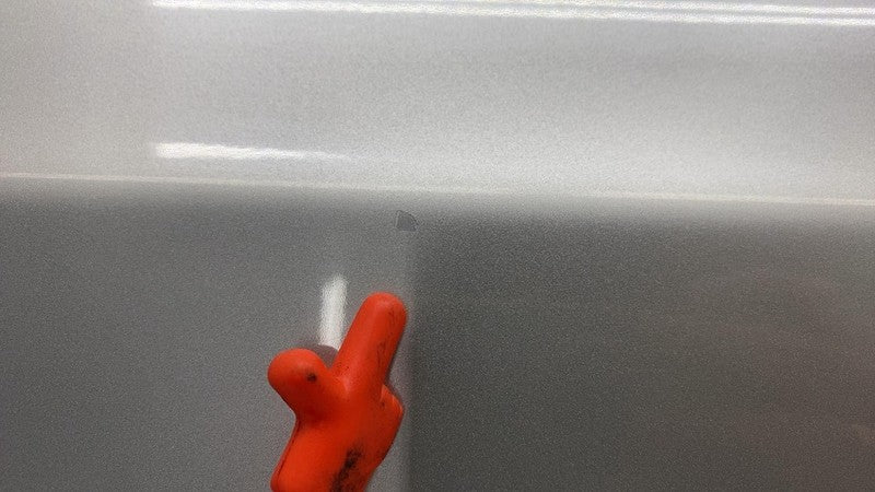 ⭕ 2012-2015 Tesla Model S Rear Driver Side Door Shell Panel Left Silve