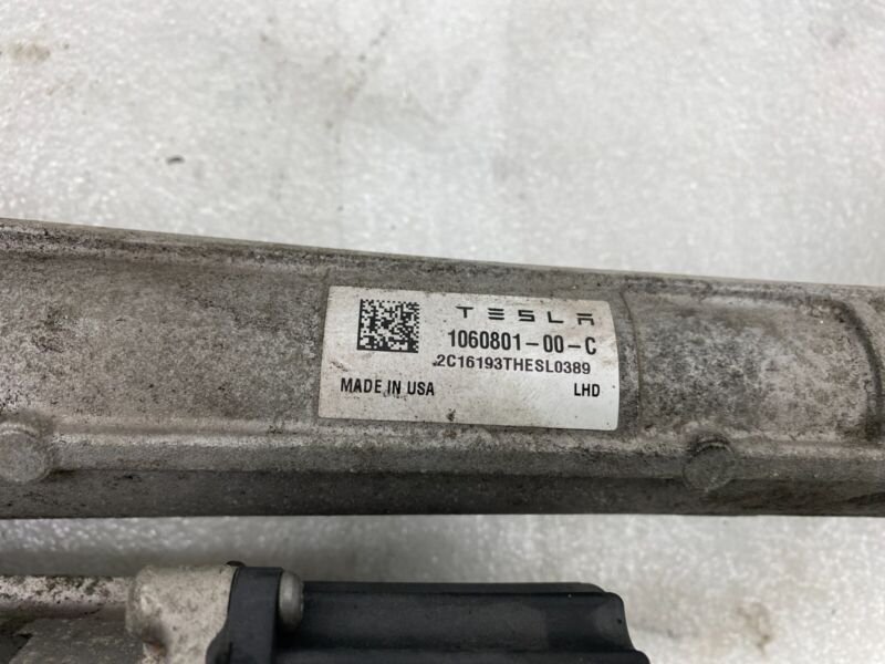 2016-2020 Tesla Model S X Power Steering Gear Rack & Pinion w/ Tie Rod End Link