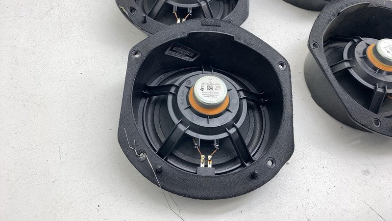 ⭕ 12-20 Model S X SET of Front & Rear Door Audio Speaker Mid Woofer 10