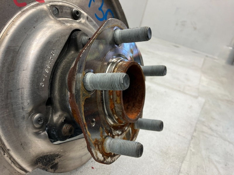 104466100C ⭕ 17-23 Tesla Model 3 Front Left Spindle Knuckle w/ Dust Shield RWD 1044661-00-C