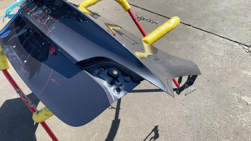 ⭕17-20 Tesla Model 3 Rear Trunk Tailgate Liftgate Deck Lid Shell Panel Gray PMNG
