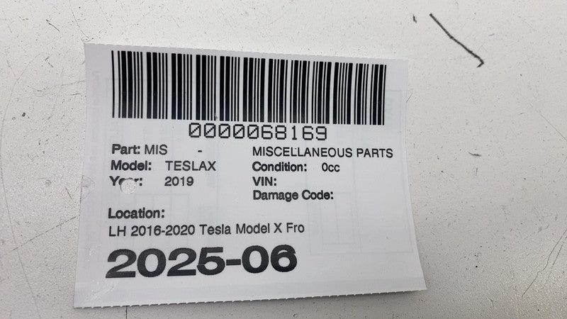 104960900F ⭕16-20 Model X Front Left Fog Light Eyelet Chrome Trim 1049611-00-F/1049609-00-E