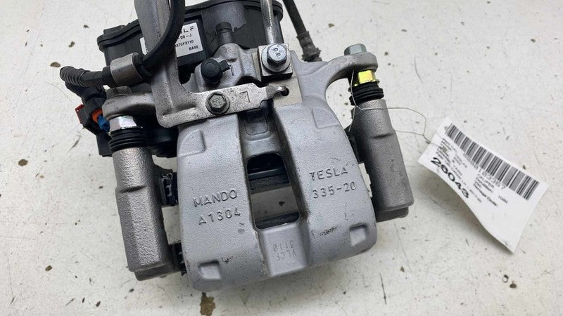 ⭕ 17-25 Tesla Model 3 Rear Left Brake Caliper w/ Brake Hose Line LH 10