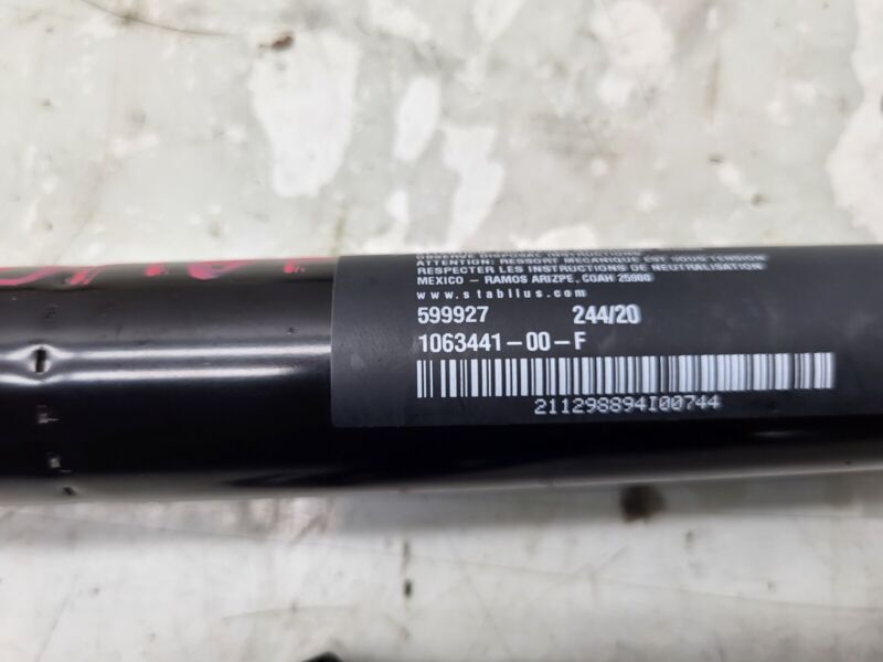 106344100F ⭕16-23 Model X Rear Left/Right Secondary Falcon Door Lift Gas Strut 1063441-00-F