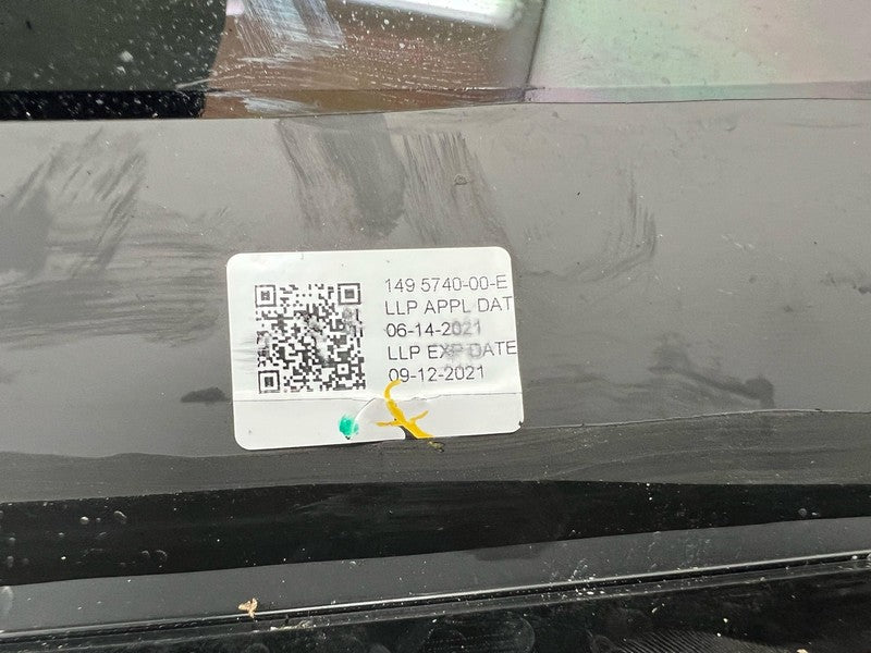 2020-2023 Tesla Model Y MY Rear Driver Side Quarter QTR Window Fixed G