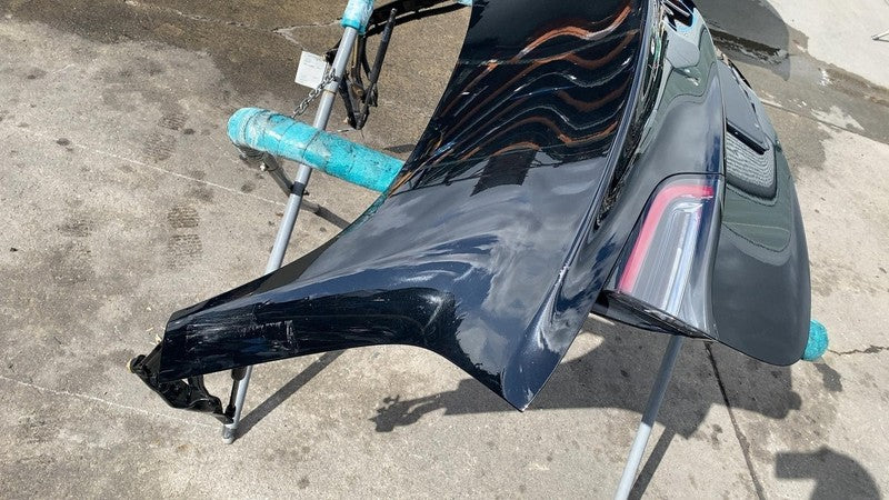 ⭕ 2017-2020 Tesla Model 3 M3 Rear Trunk Decklid Shell Panel Assembly Black PBSB