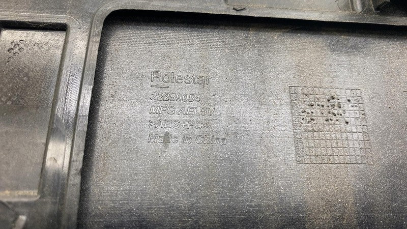 32259054 ⭕ 21-24 Polestar 2 Rear Trunk Lid Spoiler Lip Molding Trim Assy Silver 32259054