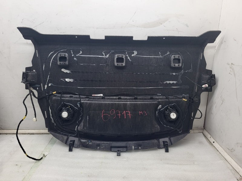 106877000E ⭕ 2017-2022 Tesla Model 3 Rear Console Deck Shelf Package Tray Trim Panel Cover