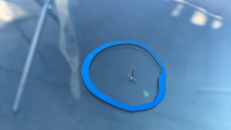 1021634-00-A 2012-2015 Tesla Model S MS Front Windshield Heated Wiper Area (No Auto Pilot)