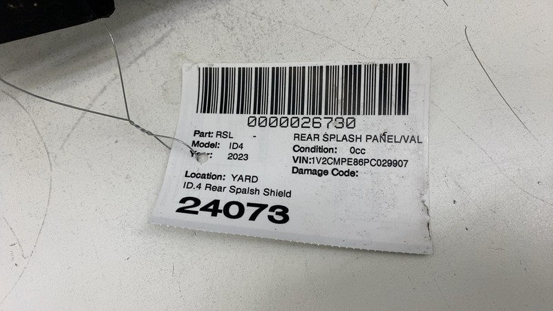 ⭕ 2023 Volkswagen ID.4 Rear Valance Splash Shield Panel Cover Assembly OEM