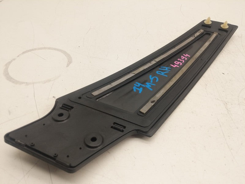 ⭕ 2012 2013 2014 2015 Tesla Model S Passenger Side B-Pillar Applique Glass Right