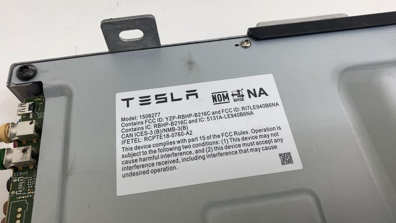 ⭕ 17-23 Model 3 MCU Media Control Unit Service Car Computer Module 156