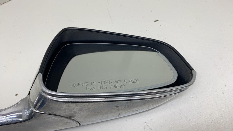 ⭕ 12-15 Model S Passenger Side Exterior Rear View Door Mirror Right Black - PBSB