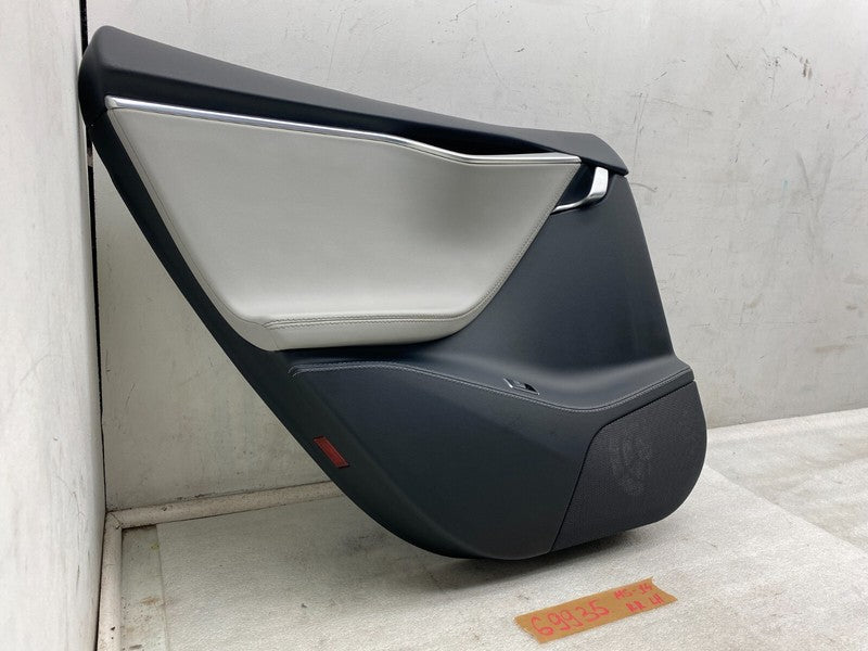600613310K ⭕ 12-20 Tesla Model S Rear Left Interior Door Panel Trim Card Cover 6006133-10-K