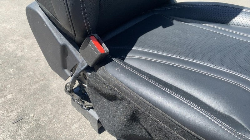 ⭕ 21-24 Ford Mustang Mach-E Front Driver Side 1st Row Seat Leather Black Left LH