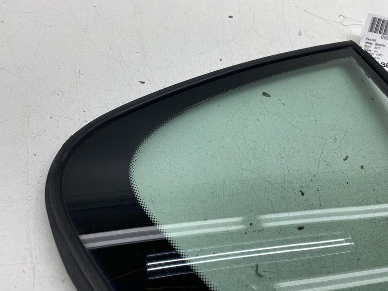 ⭕ 2017-2023 BMW 540i Rear Right Side Door Quarter Window Vent Glass OE
