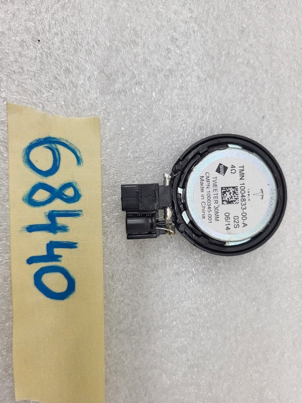 100483300A ⭕ 2012-2020 Tesla Model S MS Audio System Speaker Tweeter 30MM OEM 1004833-00-A