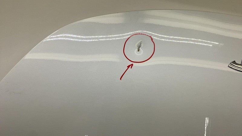 ⭕ 2020-2024 Tesla Model Y Front Bonnet Hood Shell Panel Assy White PPSW (DAMAGE)