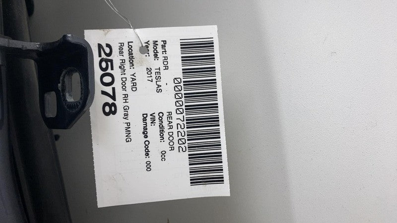 ⭕ 2016-2020 Tesla Model S Rear Passenger Side Door Panel Shell Right G