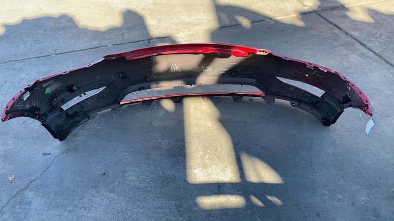 ⭕ 20-23 Model Y Front Bumper Cover Red - PPMR w/ Park Sensor Type 1493