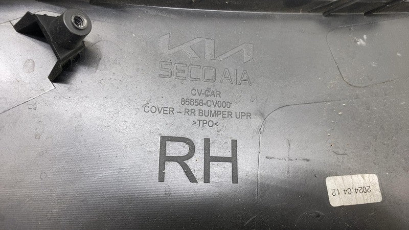 ⭕ 22-24 Kia EV6 Rear Right Bumper Upper Corner Cover w/ Sensor Hole 86