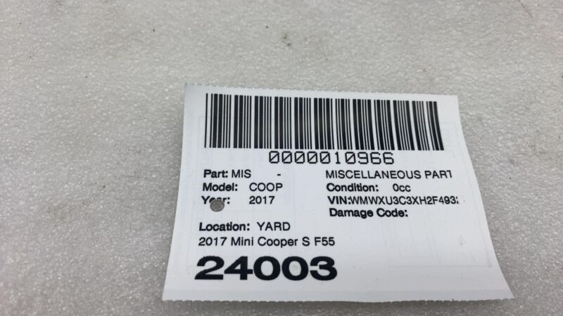 51767300561 ⭕ 15-20 Cooper Driver Side Engine Bay Underhood Mounting Seal Left 51767300561