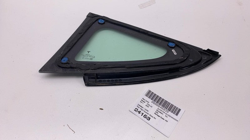 151497900C 2021-2023 Tesla Model 3 M3 Rear Passenger Side Corner Window Quarter Glass Right